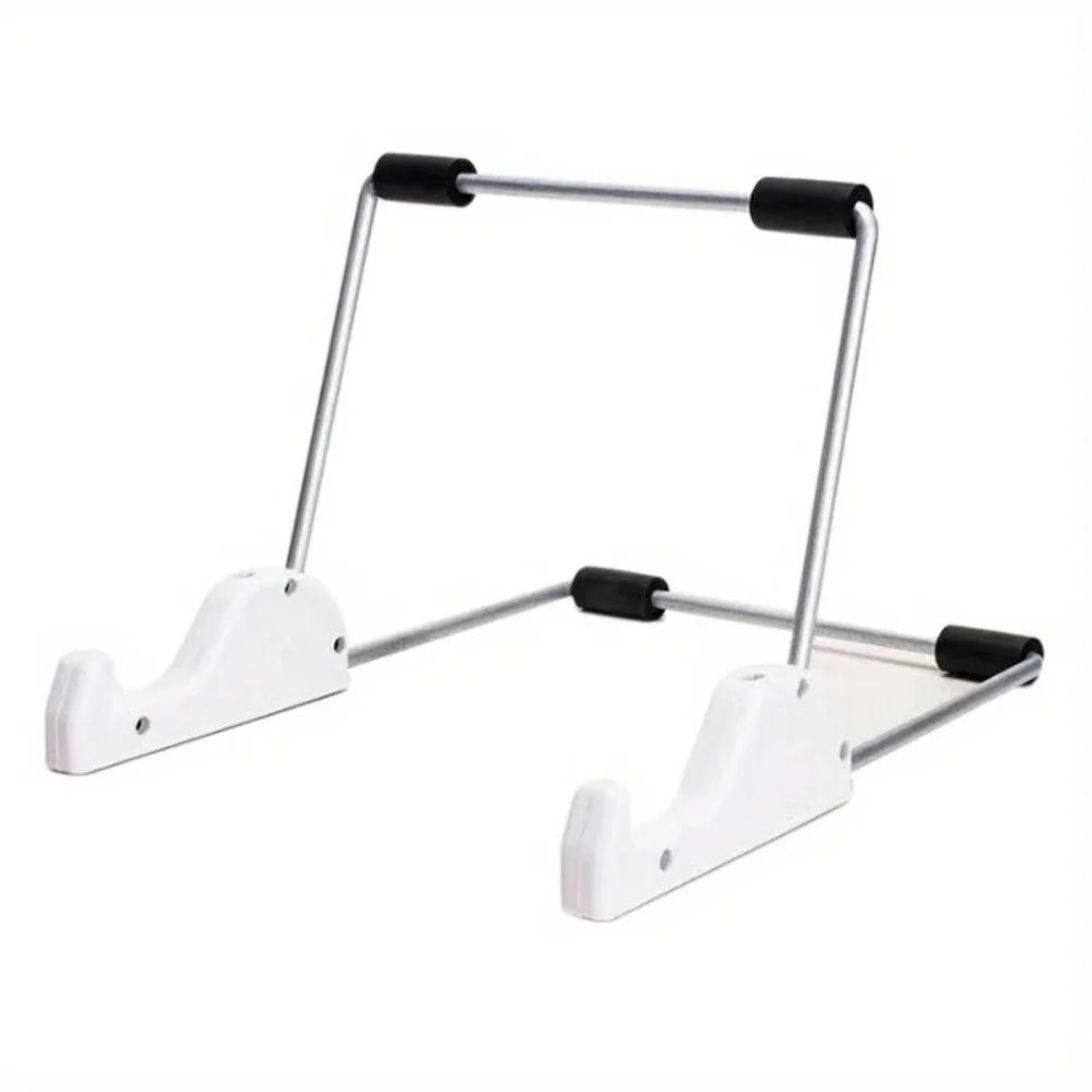 Foldable Aluminum Tablet Stand | Adjustable iPad & Laptop Holder
