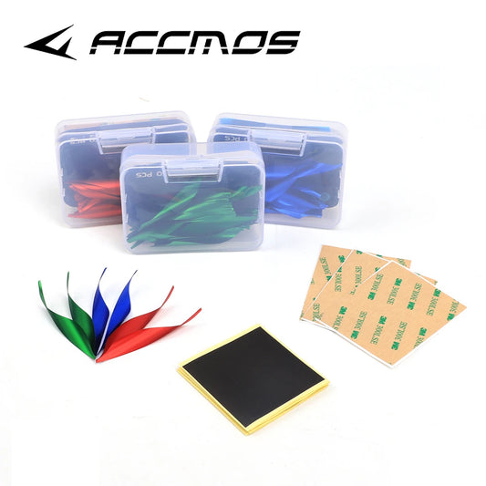 Archery Spin Vanes Spiral Feather DIY Arrow Sticker Tape Accessories Peaceful Pleasures Health and Wellness