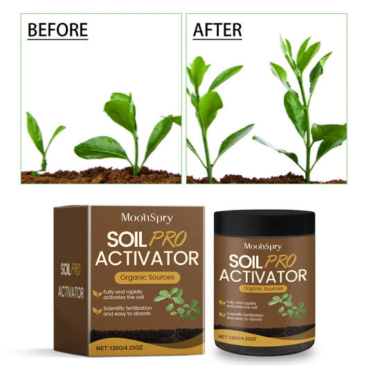 MOONSPRY 120g Soil Nutrition Powder | Root Growth Activator Organic Soil Fertilizer Peaceful Pleasures Health and Wellness Default Title