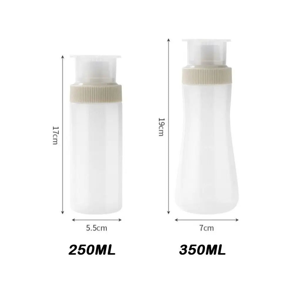 New 250/350ML Seasoning Bottle with Scale Moisture-proof BBQ Powder Bottle Clear Pepper Spice Jar Kitchen Tools Peaceful Pleasures Health and Wellness