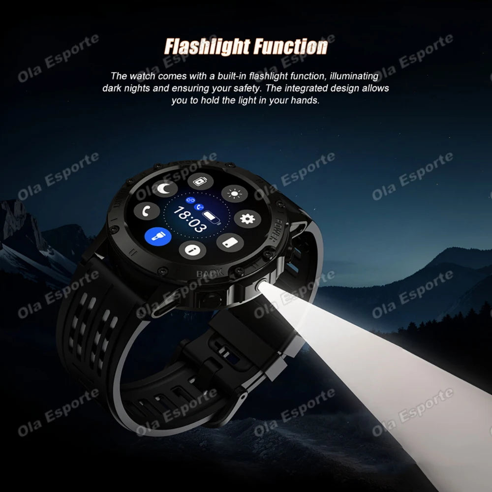 Ola Esporte Smart Watch | Bluetooth Call, IP68, 100+ Sports Modes