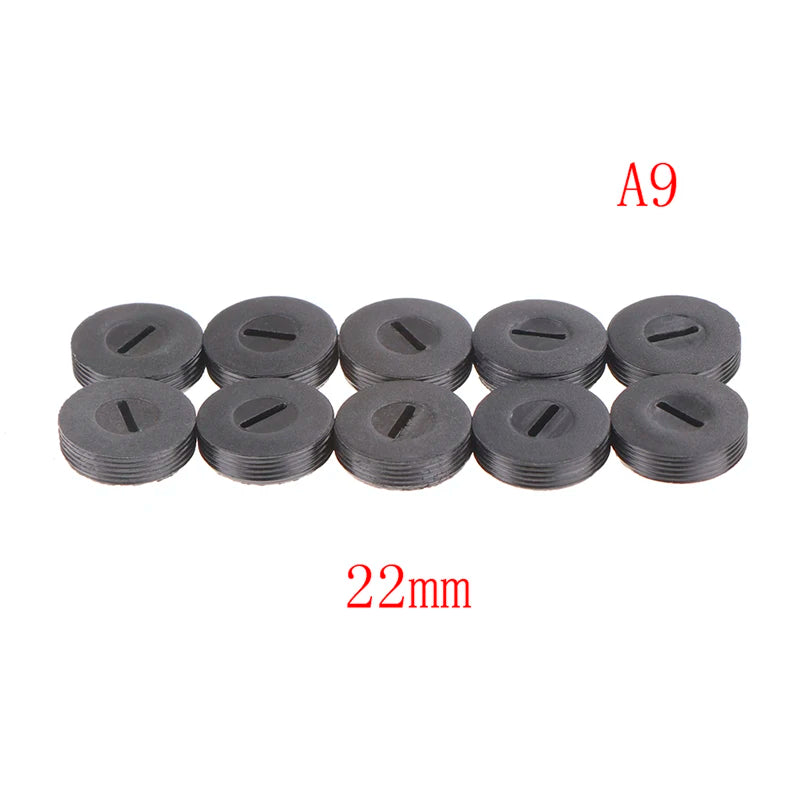 10Pcs Carbon Brush Holder Caps 12–22mm | Power Tool Covers
