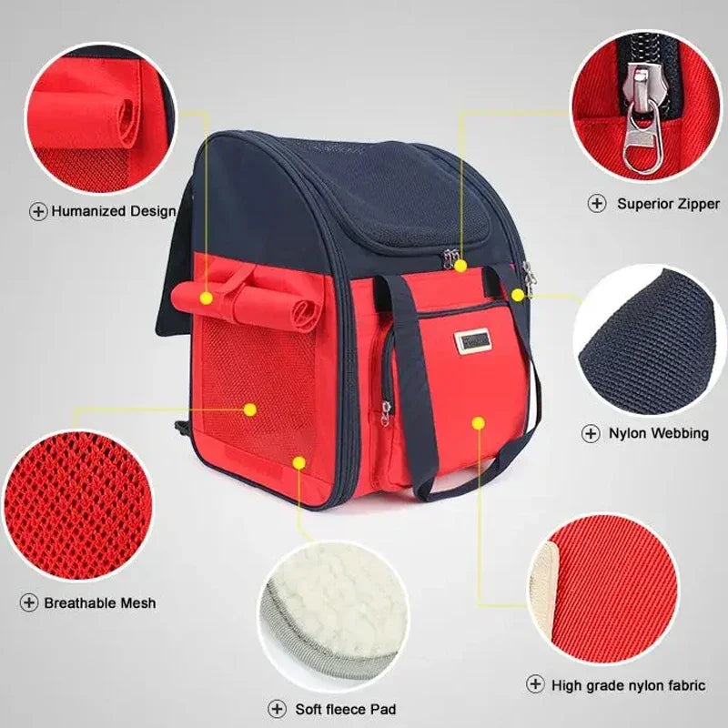Truelove Multi-Function Foldable Pet Travel Backpack | TLX1971 Peaceful Pleasures Health and Wellness