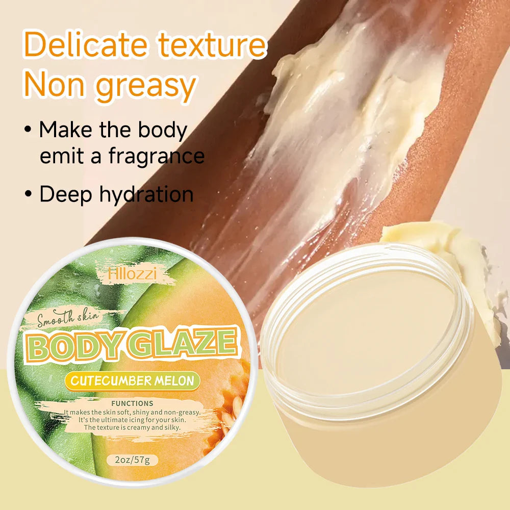 Cutecumber Melon Body Oil & Glaze Set + Rollerball Applicator