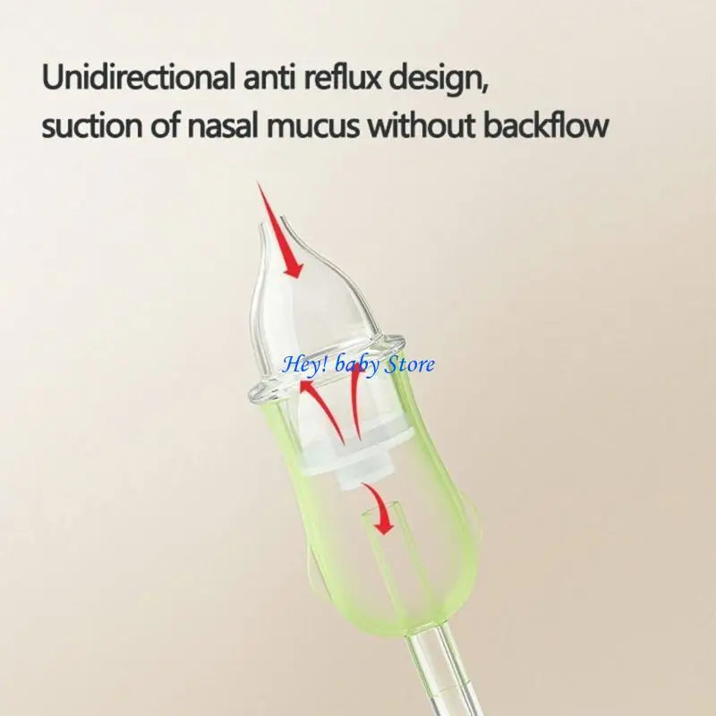 Baby Nasal Aspirator – Handheld Infant Nose Cleaner & Booger Remover