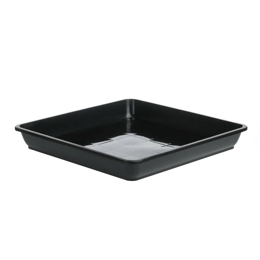 PP Plastic Flower Pot Drip Tray | Indoor Plant Saucer 6 Sizes