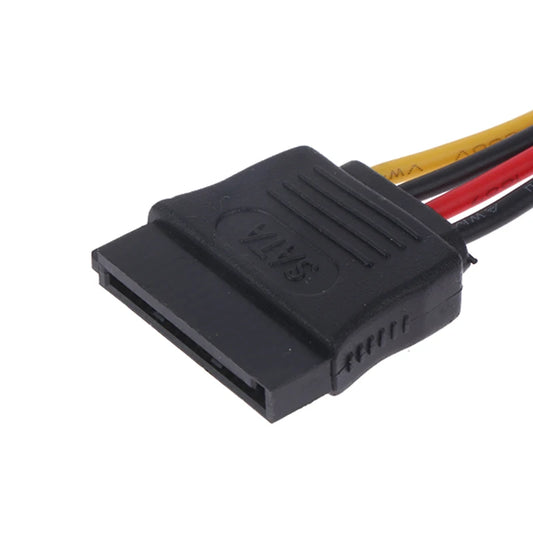1pc 4Pin To SATA Power Cable For Hikvision DAHUA Mini VCR IP Camera CCTV Hard Disk Power One To One/One To Two VH3.96 Peaceful Pleasures Health and Wellness