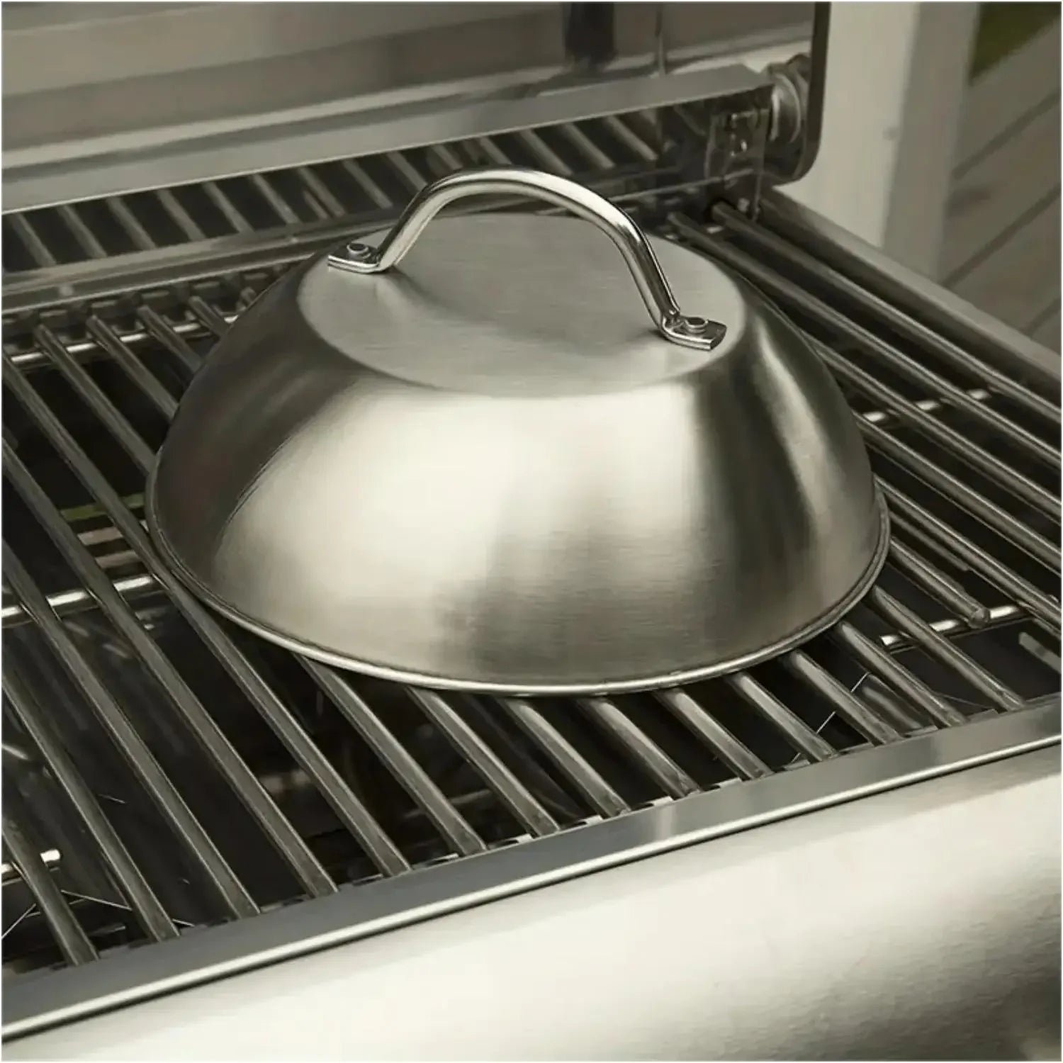 9inch Stainless Steel Oven Squeegee Cover Perfect Barbecue Tools Accessory for Outdoor Camping Picnics bbq grill barbeque Peaceful Pleasures Health and Wellness
