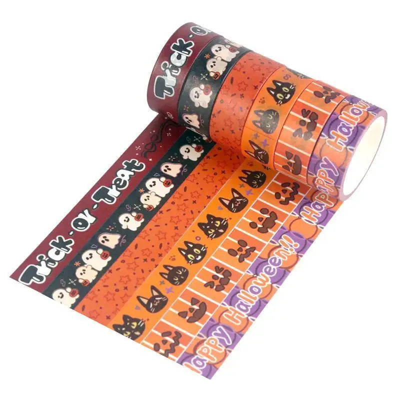 Halloween Paper Tape DIY Diary Album Journal Scrapbooking Decoration