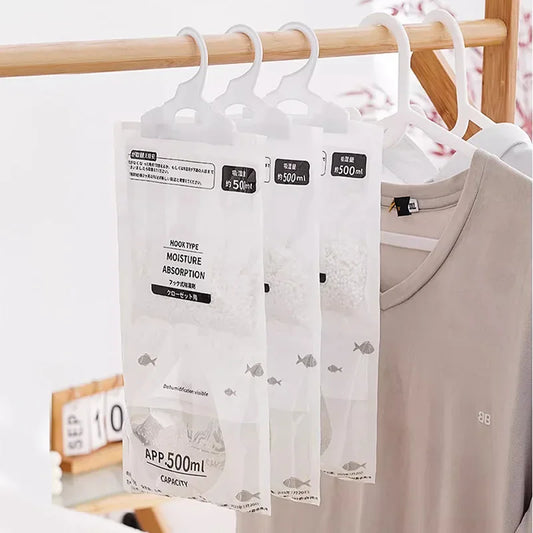Hanging dehumidification bag water absorption moisture-proof mildew-proof dehumidification bag household desiccant large package Peaceful Pleasures Health and Wellness
