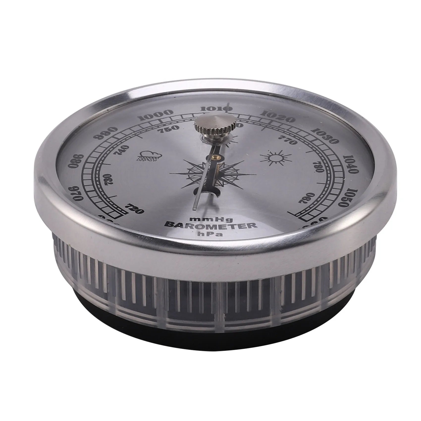 A36T-5X For Home Pressure Gauge Weather Station Metal Wall Hanging Barometer Atmospheric Multifunction Thermometer Hygrometer Peaceful Pleasures Health and Wellness