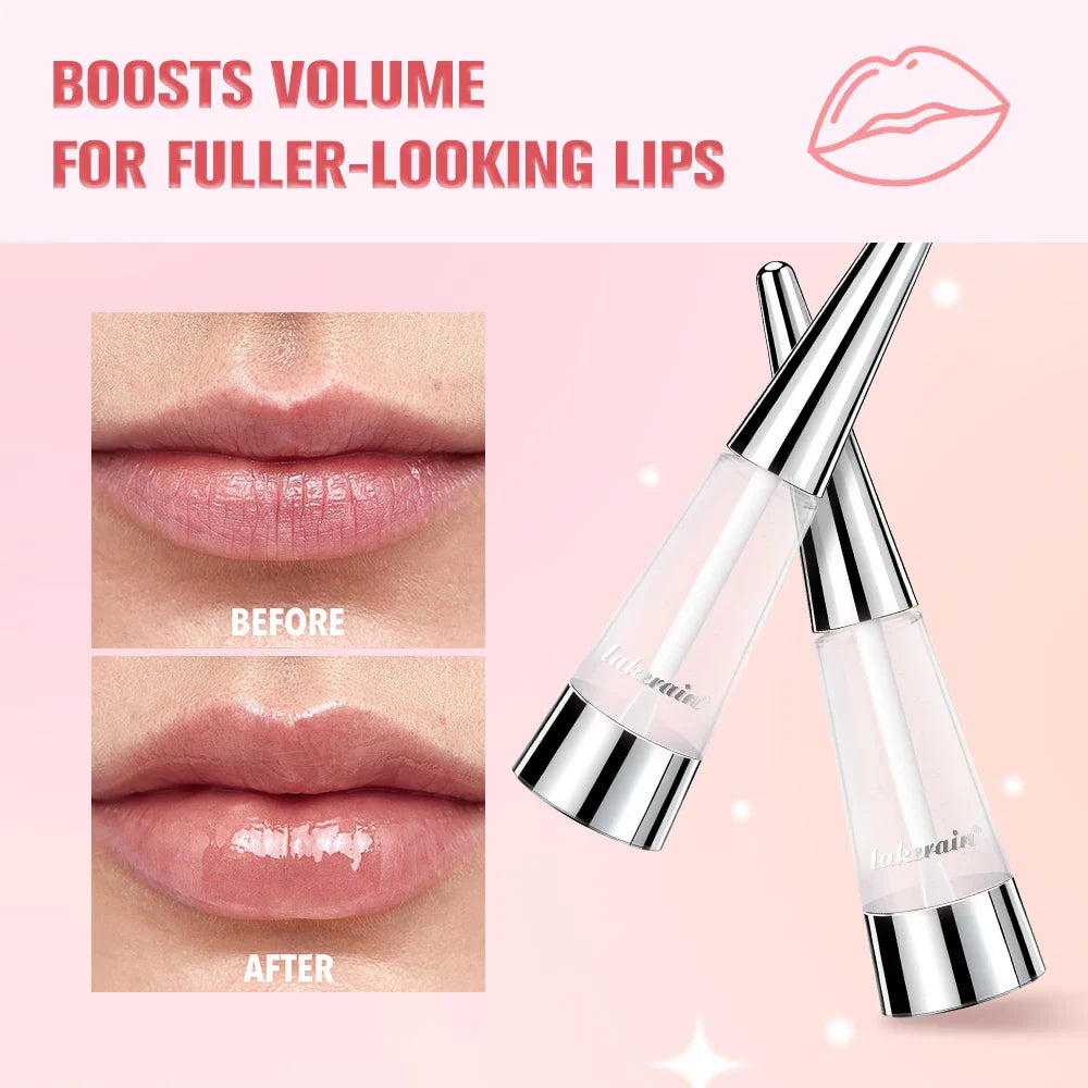 Plumping High-Shine Lip Gloss & Moisturizing Lip Plumper Serum