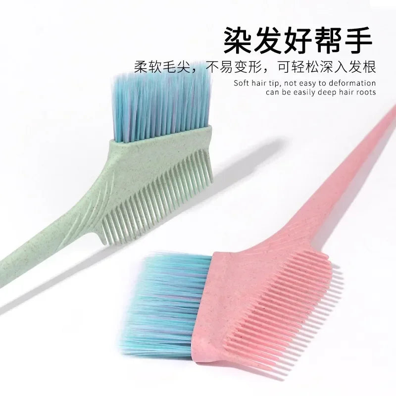 MOONBIFFY Hair Dye Brush – Colorful Soft Bristles | Professional Salon & Home Hair Coloring Tool Peaceful Pleasures Health and Wellness