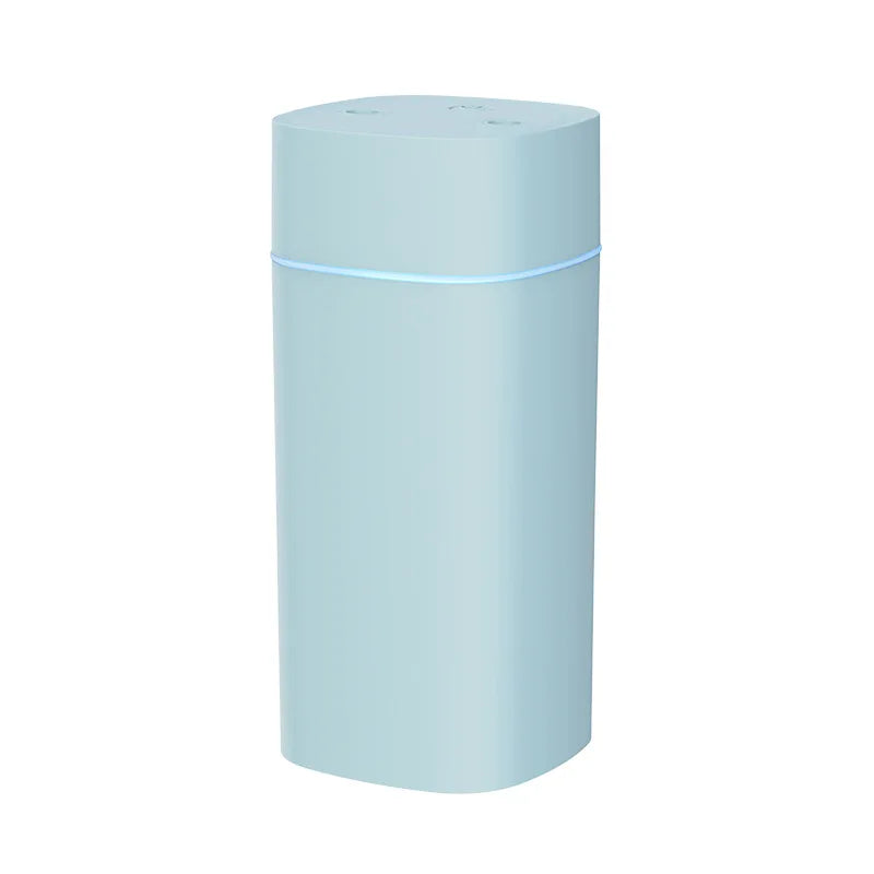 Mini USB Dual Spray Humidifier Desktop Air Purifier for Home Bedroom Portable Aromatherapy Moisturizing Air Cleaner Peaceful Pleasures Health and Wellness