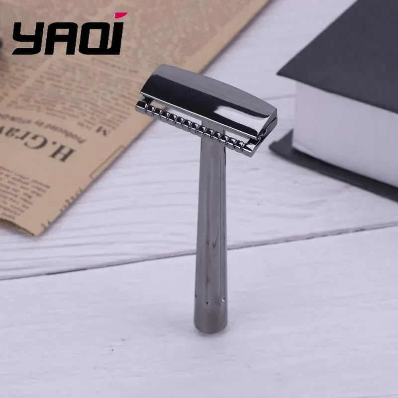 2026 New Arrival！YAQI SE Katana /Globe Trotter Single Edge Safety Razor for Mens Collection Peaceful Pleasures Health and Wellness