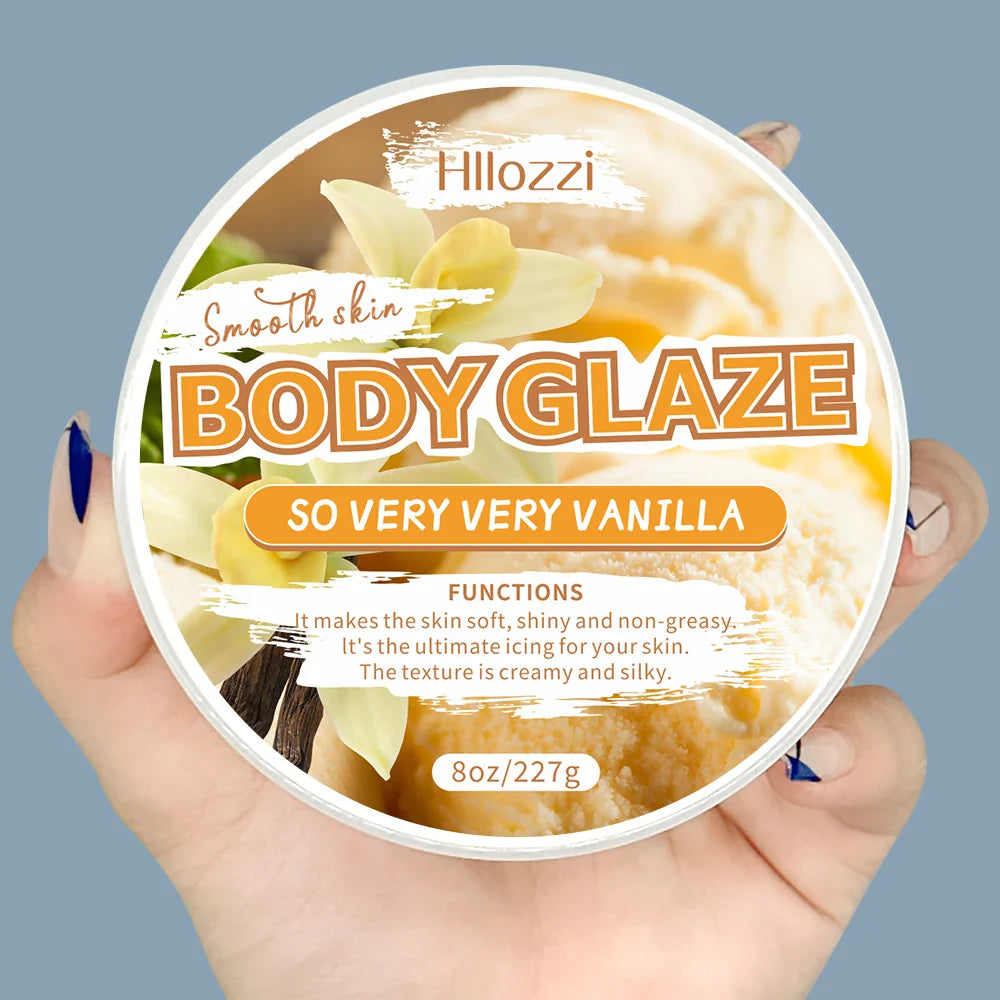 Vanilla Body Glaze – Moisturizing Face & Body Nourishing Cream