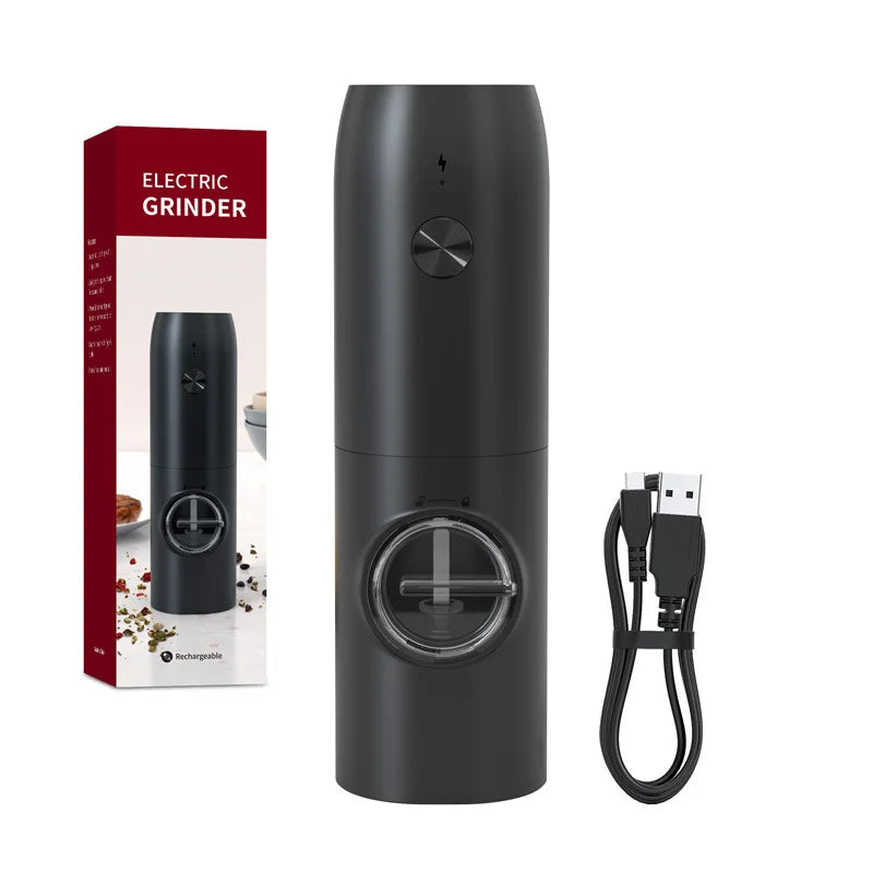 Electric Salt & Pepper Grinder Set with LED Light | HOMEFISH