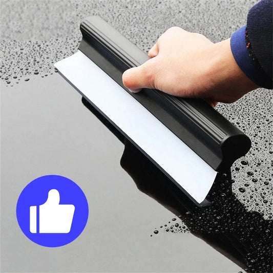 Non-Scratch Soft Silicone Handy Squeegee Car Water Wiper Window Cleaning Scraper Film Scraper car Accessories Peaceful Pleasures Health and Wellness