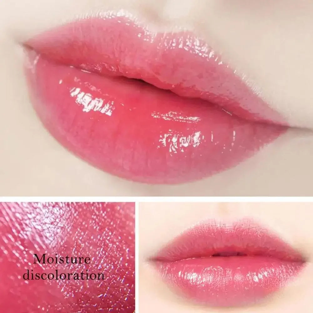 Aloe Vera Magic Color-Changing Lipstick Temperature-Activated, Long-Lasting Moisturizing Lip Balm Hydration Glossy Lips Make UP Peaceful Pleasures Health and Wellness