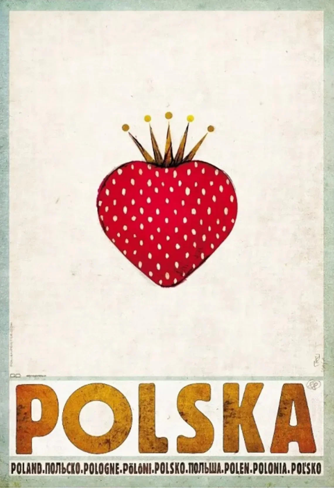 Retro Poland Canvas Wall Art – Babimost Podhale Wisła Prints