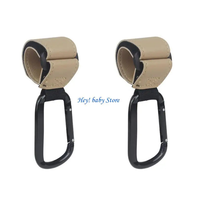 Adjustable Anti-Skid Stroller Hooks | Pram Bag Hangers