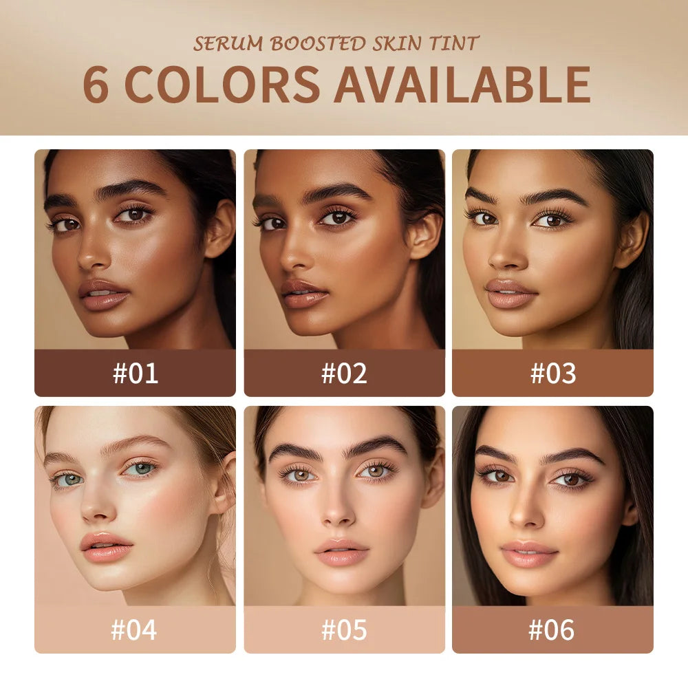 Skin Tint Stick Waterproof Nourishing Solid Tinted Serum Foundation Skin Tint Balm Face Tinted Face Contour Stick Makeup Peaceful Pleasures Health and Wellness