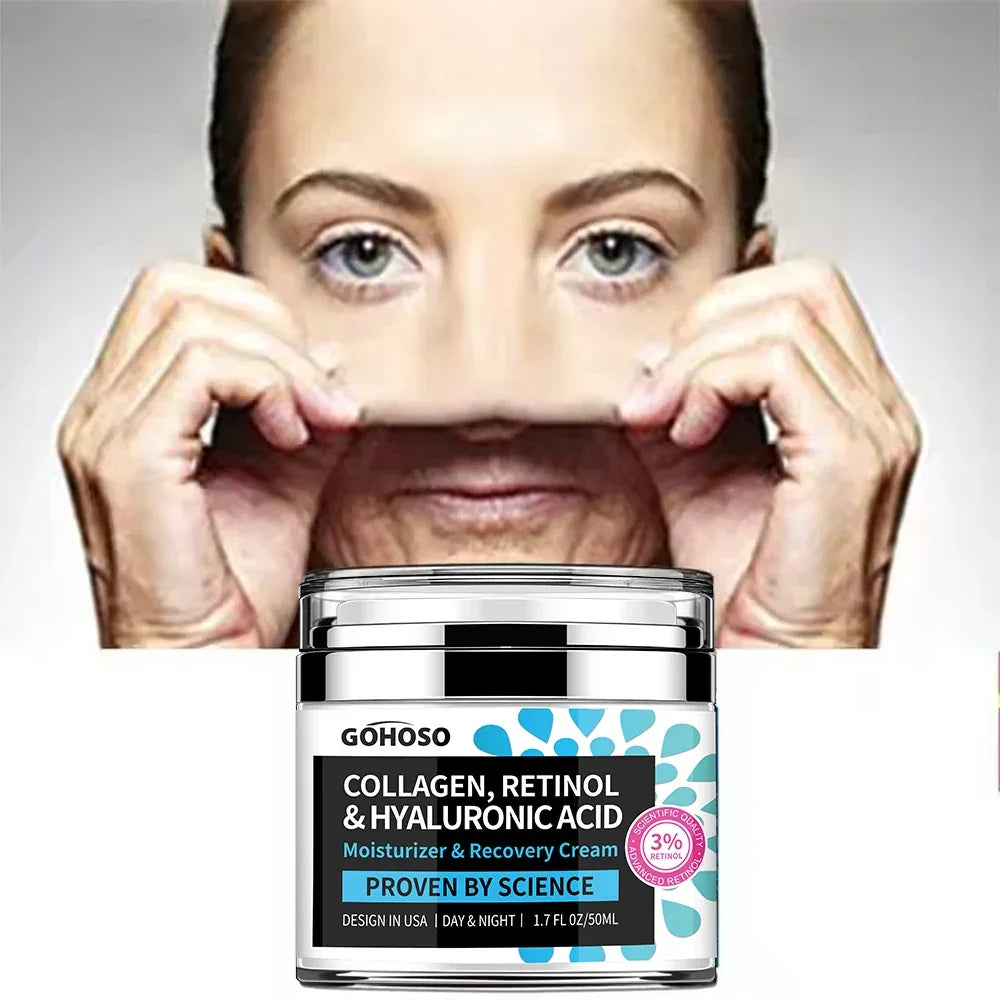ENVISHA Collagen Retinol Face Cream – Anti-Aging & Moisturizing Peaceful Pleasures Health and Wellness