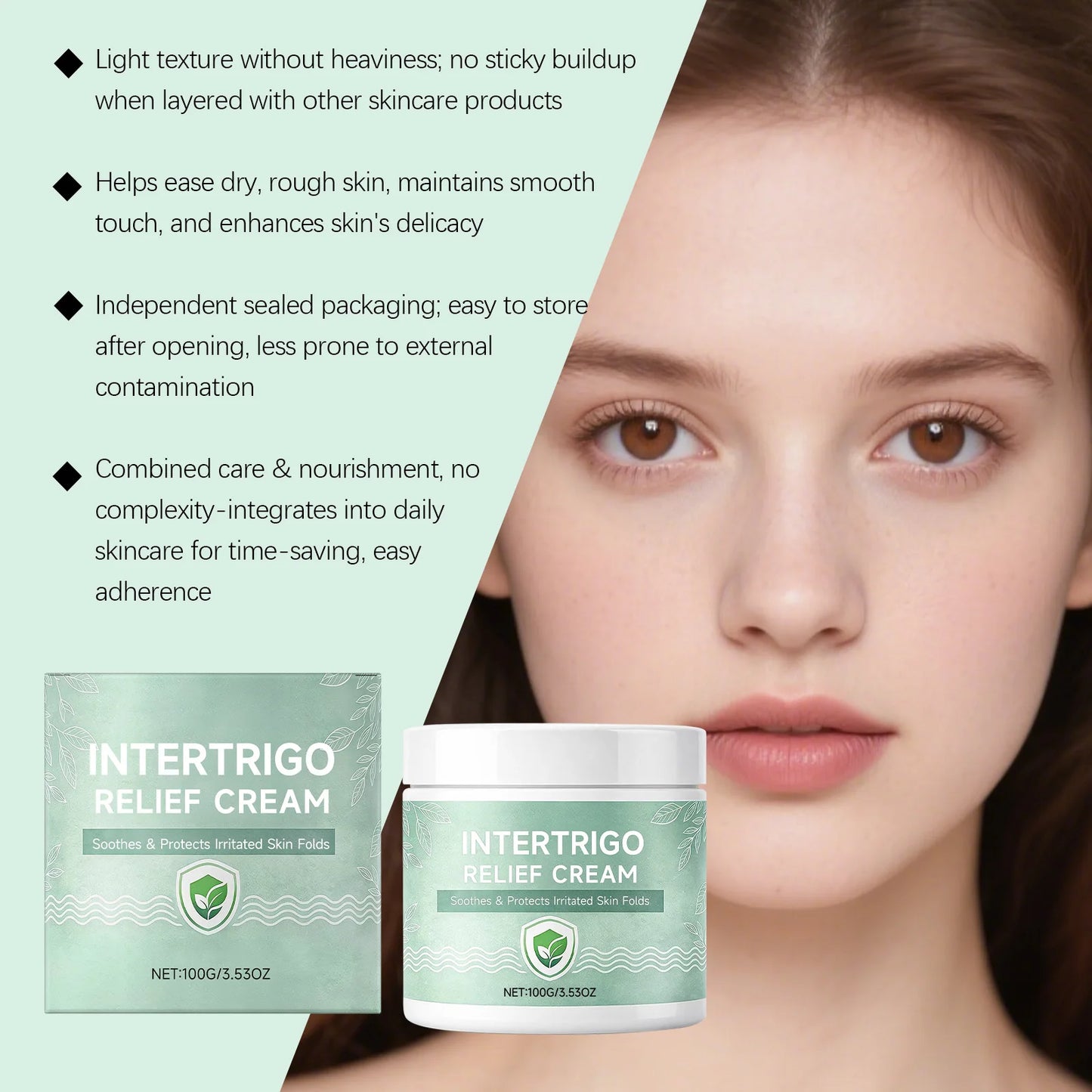 Skin Fold Soothing Cream – Intertrigo Relief & Barrier