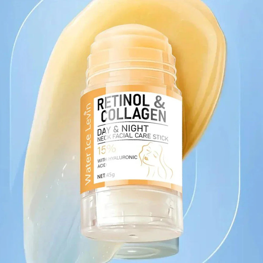 Retinol Lifting Firming Cream Stick Collagen Day&Night Neck Cream Moisturizing Anti-wrinkles Firming Neck Facial Daily Skincare Peaceful Pleasures Health and Wellness