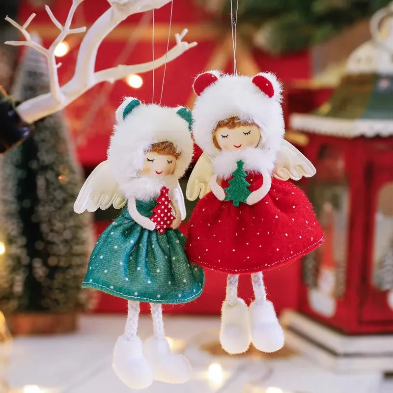 Angel Girl Christmas Tree Ornament – Cute Xmas Pendant Gift