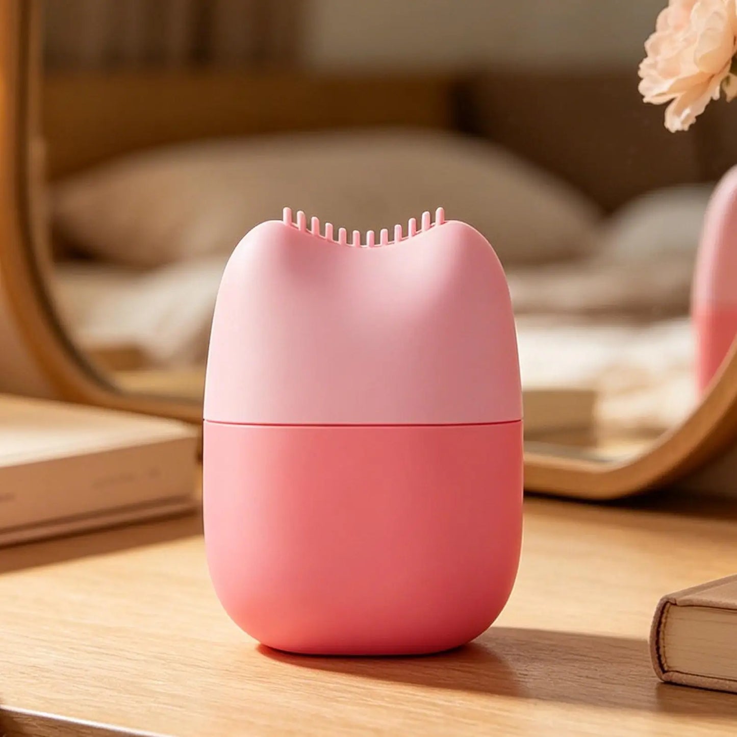 Silicone Ice Face Roller – Cooling Facial Massager & Depuffer