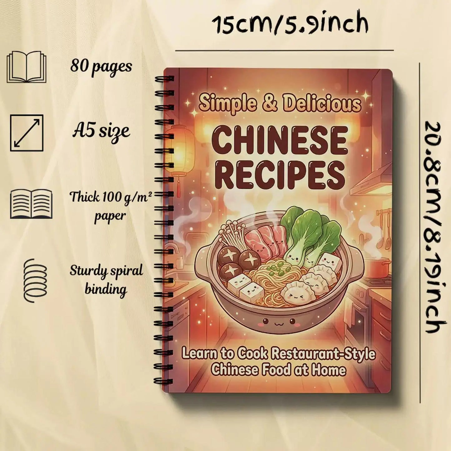 Simple Delicious Chinese Recipes Book Learn Cook Restaurant-style