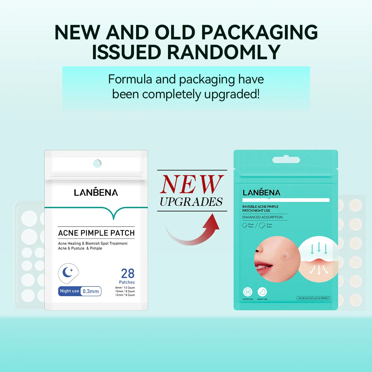 LANBENA Acne Pimple Patch Daily Use and Night Use Invisible Acne Stickers Blemish Treatment Acne Concealer Makeup Peaceful Pleasures Health and Wellness