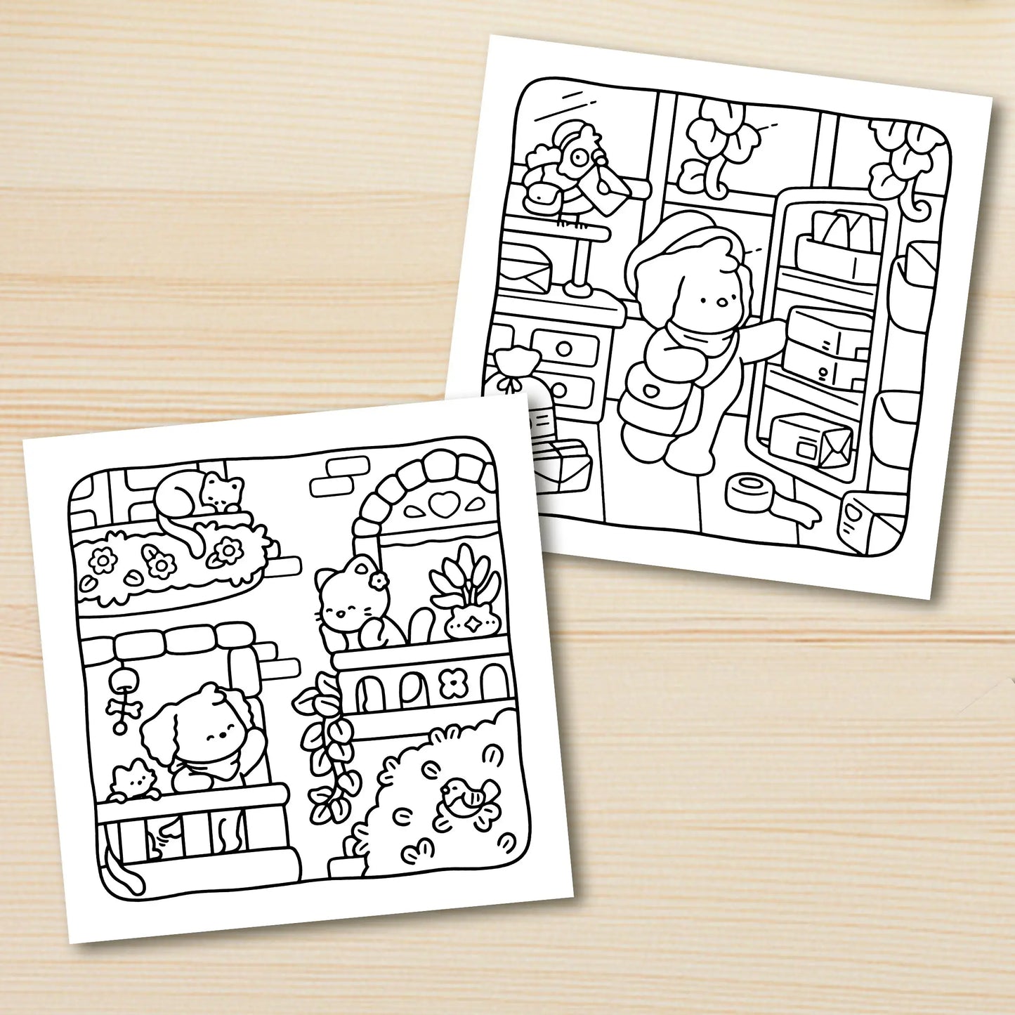 Creative Hobby Stress Relief Coloring Book Art Therapy Educational