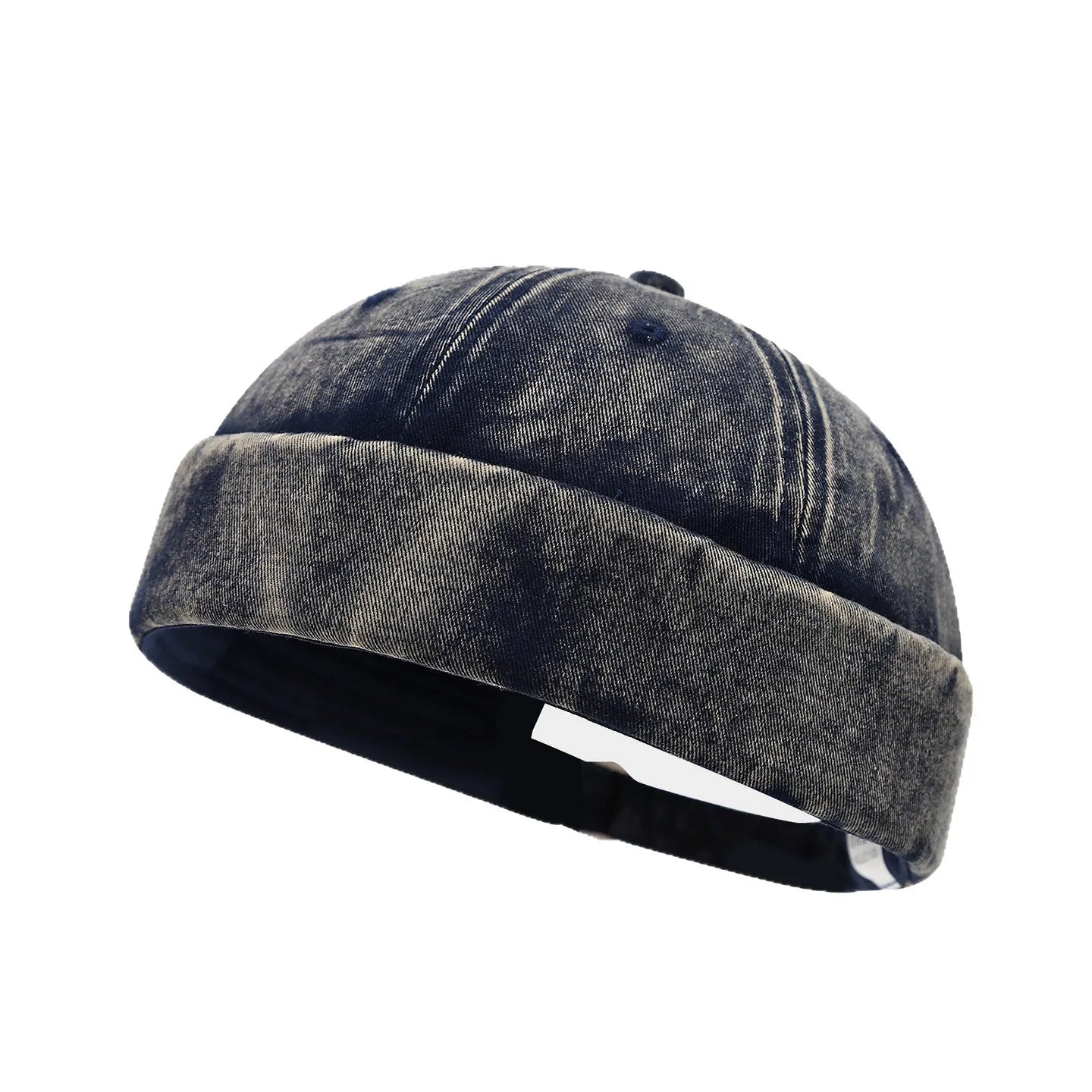 Vintage Dome Knit Beanie Hat – Unisex Adjustable Winter Cap