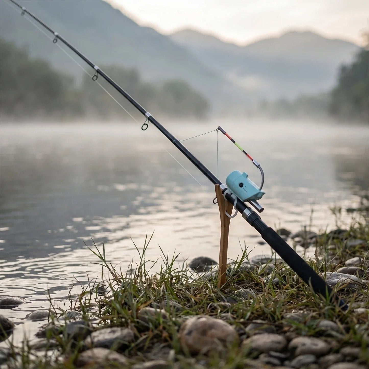 Electronic LED Fishing Bite Alarm – Night Rod Tip Alert