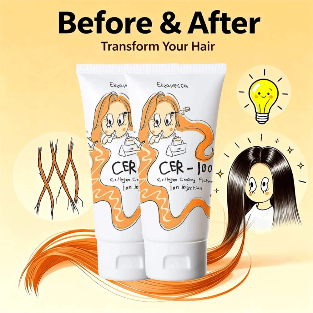 Cer-100 Collagen Keratin Hair Mask – Smooth Dry & Frizzy Hair