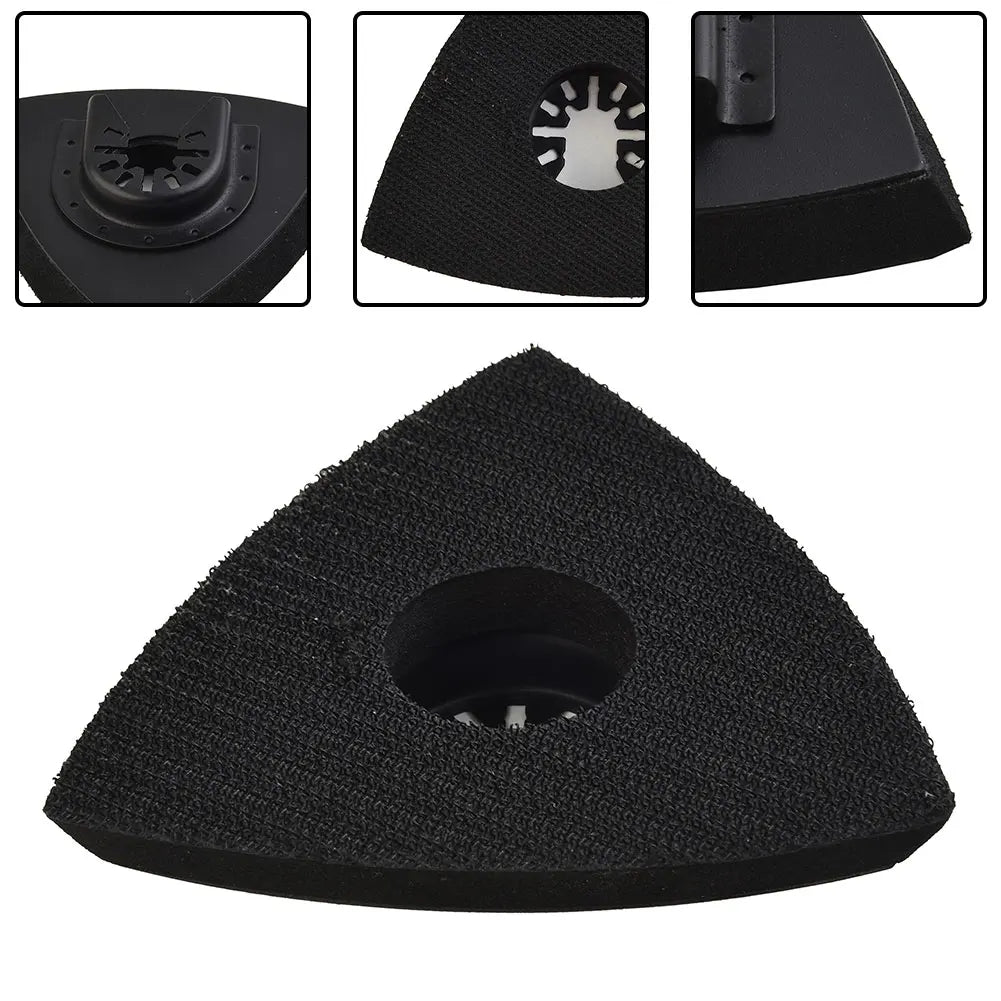 Triangular Oscillating Tool Sanding Pad Quick Release Fit Multi