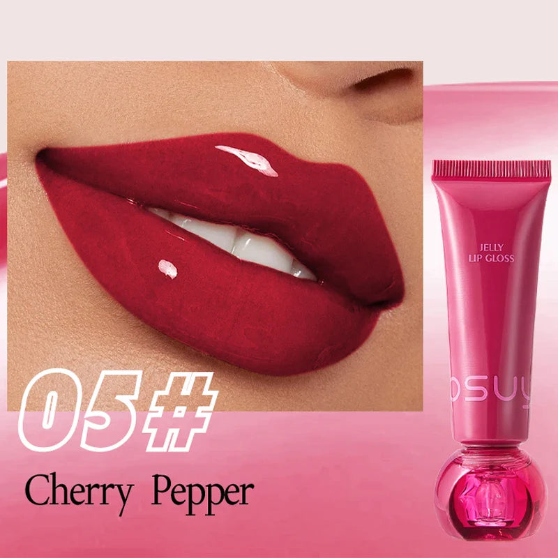 Moisturizing Jelly Lip Gloss – Waterproof & Non-Stick