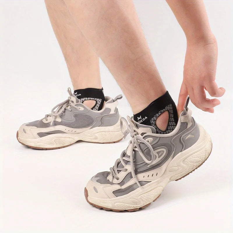 1pc Ultra-Thin Adjustable Ankle Support Brace - Breathable Nylon, Dual-Sided Straps,for Sports,Running, Cycling, Ankle Sleeve, Peaceful Pleasures Health and Wellness