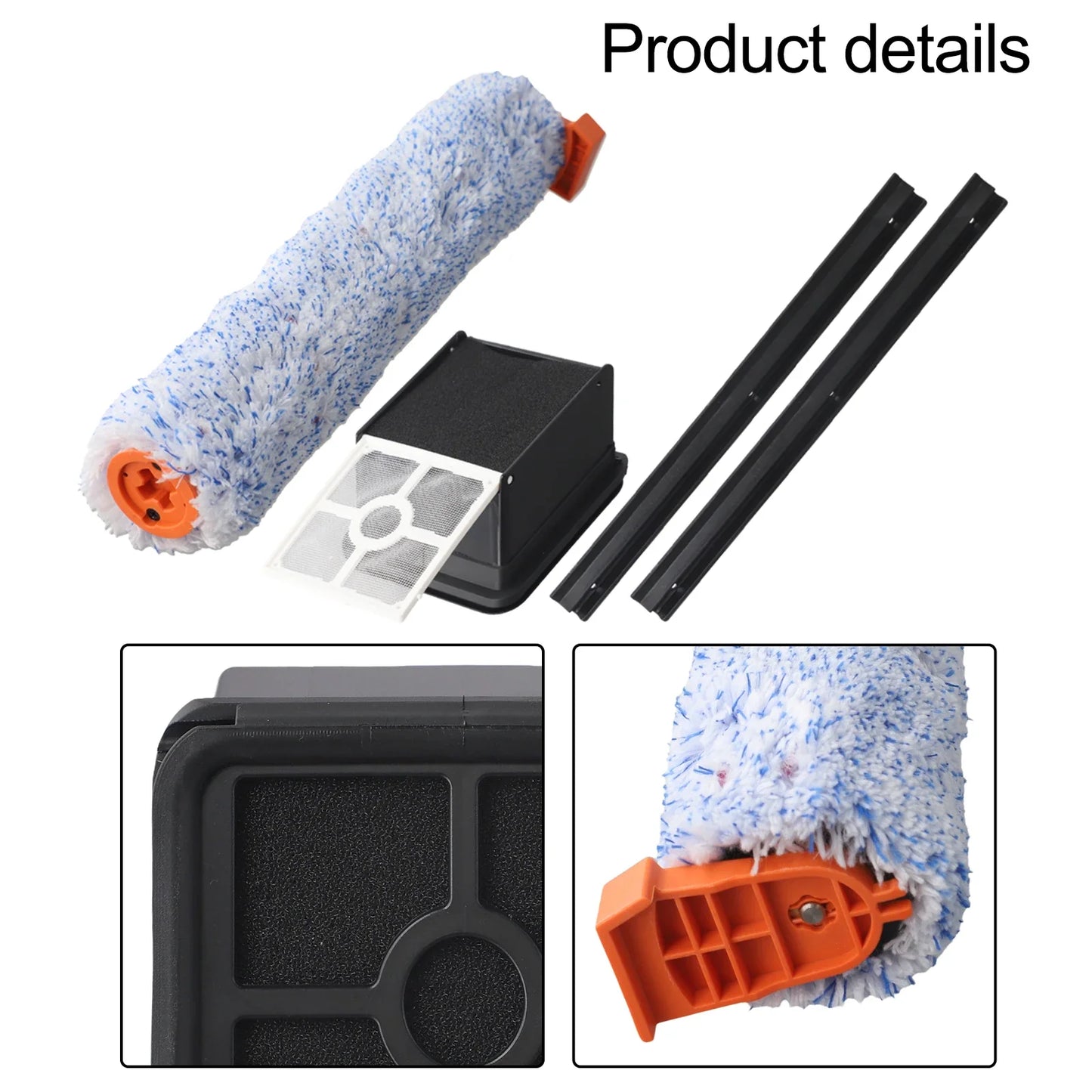 ILIFE W90 Replacement Brush Filter Mop Scraper Kit