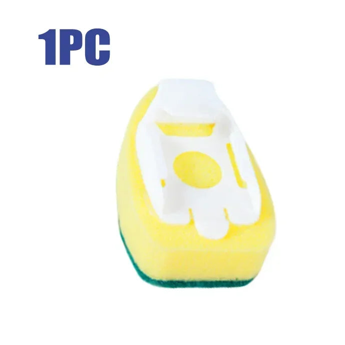 Soap Dispensing Dishwashing Sponge & Scrub Replacement Head