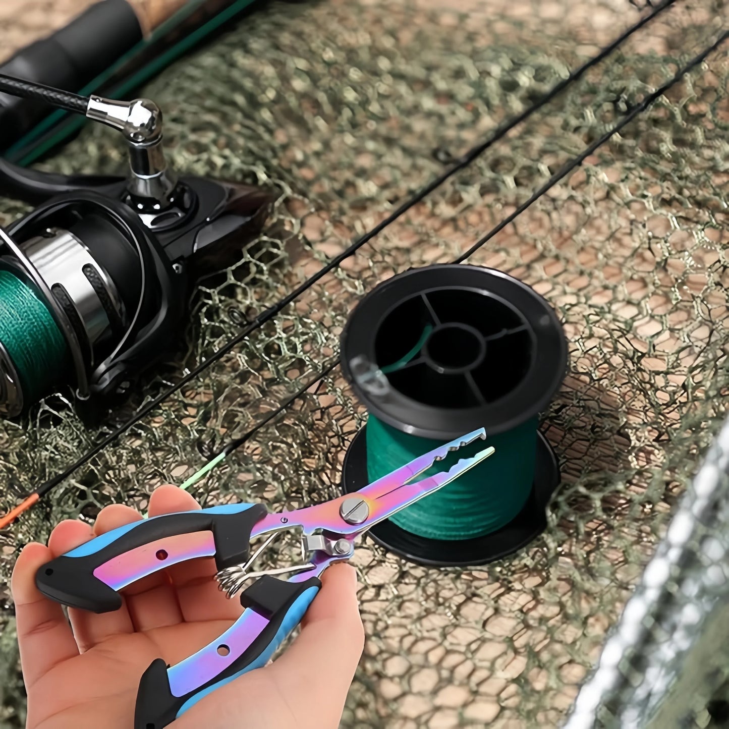 1pc Multi-functional Fishing Pliers Stainless Steel Line Cutter, Portable Split Ring Opener, Fishing Tool Fishing Pliers Fishing Peaceful Pleasures Health and Wellness