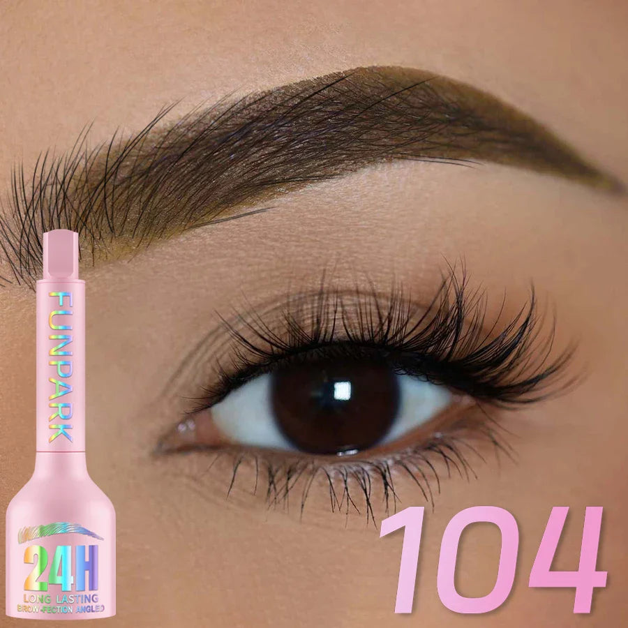 FUNPARK 3D Microblade Eyebrow Dye Cream – Waterproof, 3 Colors