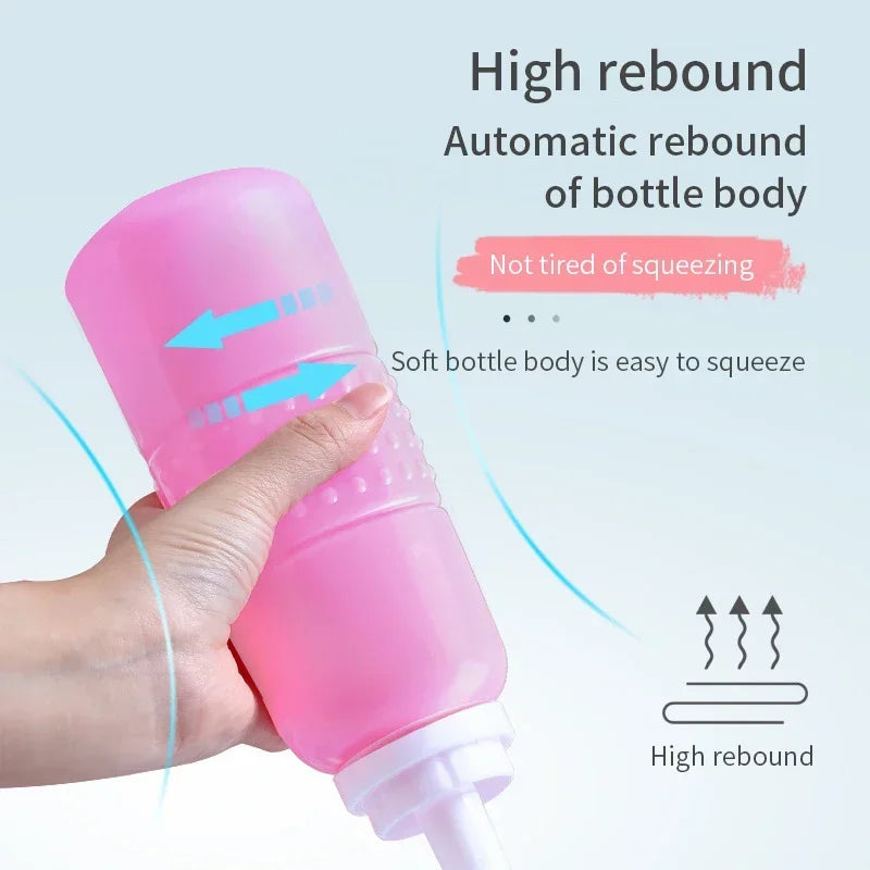 1/2pcs 500ml portable spray bottle handheld travel cleaner suitable for cleaning private parts of pregnant women and infants Peaceful Pleasures Health and Wellness