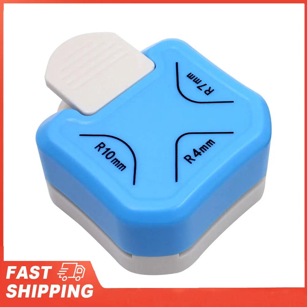 3 in1 R4 R7 R10mm Round Corner Trimmer Cutter Rounder Punch Card