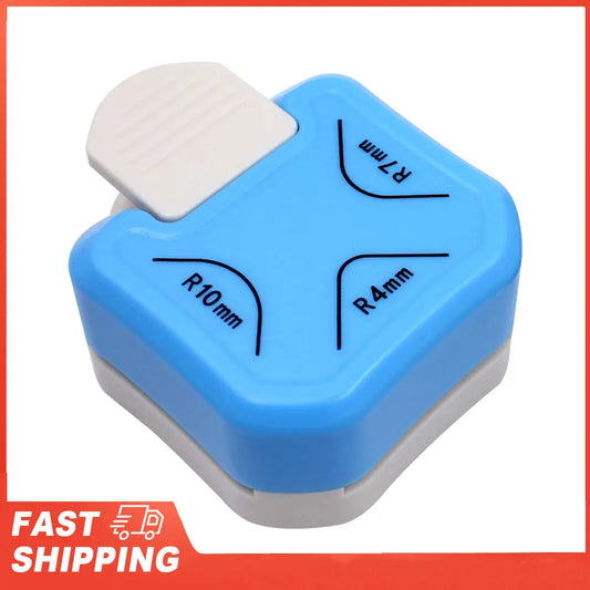 3 in1 R4 R7 R10mm Round Corner Trimmer Cutter Rounder Punch Card Peaceful Pleasures Health and Wellness