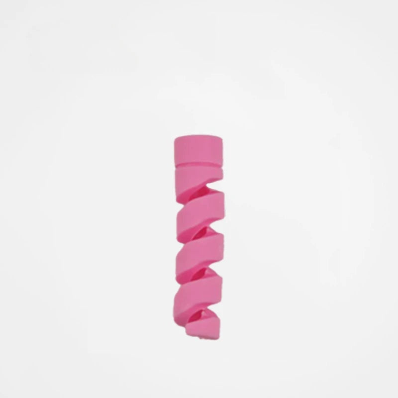 5-Pack Spiral Silicone Cable Protector & Wire Saver Clips