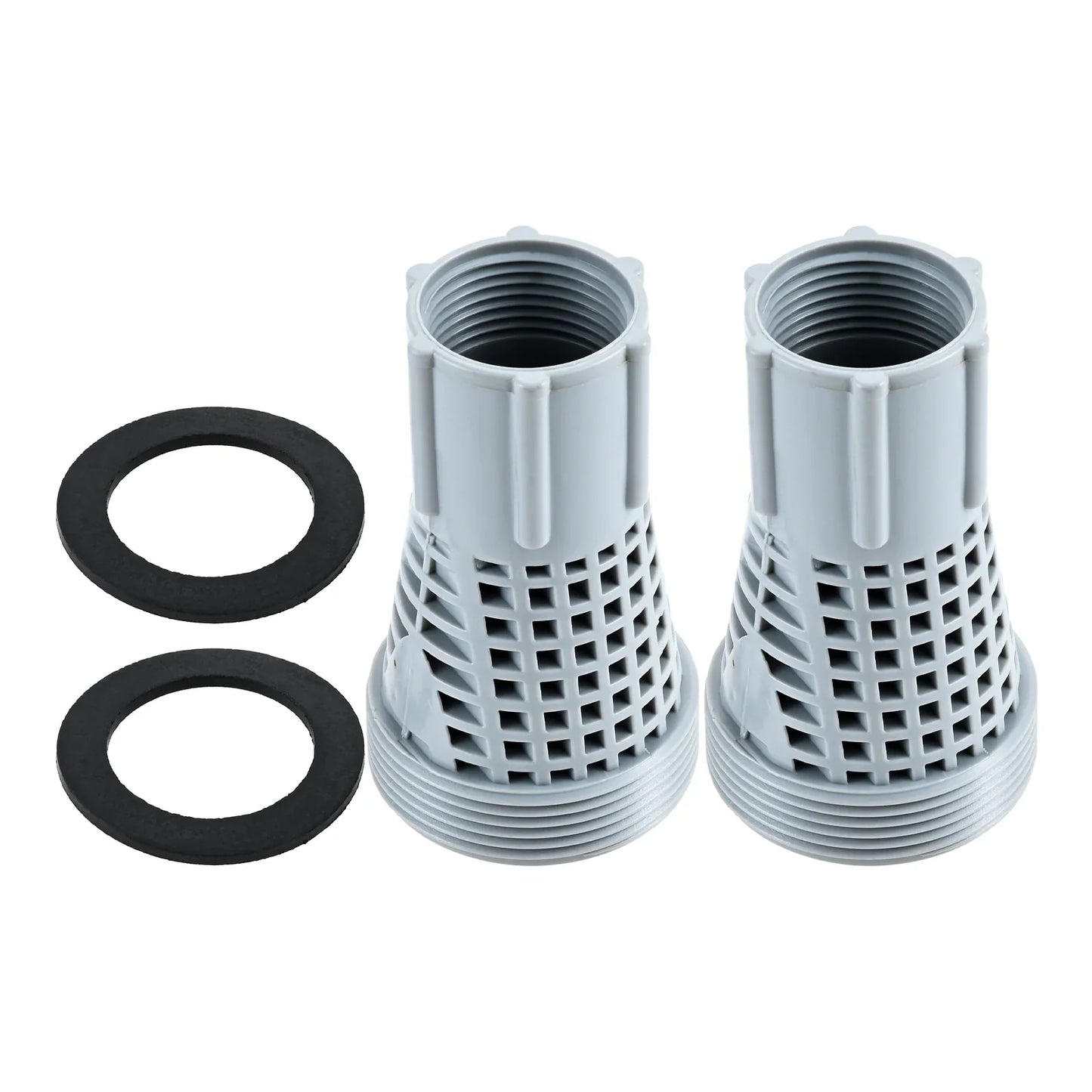 2-Pack Pool Filter Hose Adapter Kit for Intex 58254 | 40mm–1"