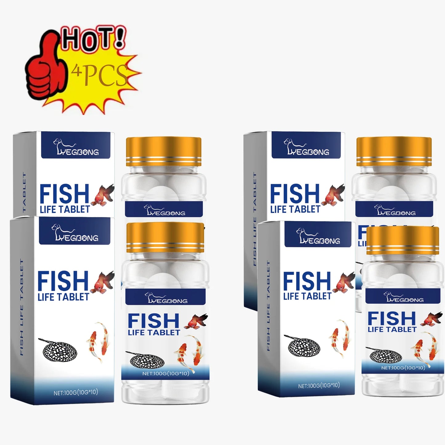 Aquarium Salt Slices 100g | Fish Tank Water Conditioner